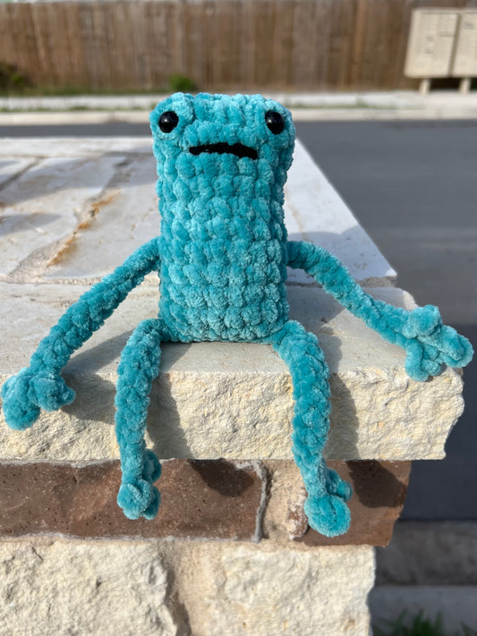 Leggy Crochet Frogs
