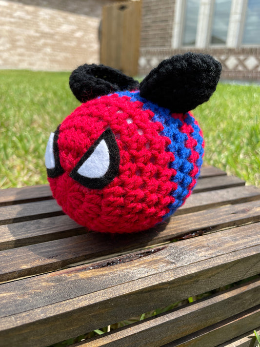 Spider-Man Crochet Bee