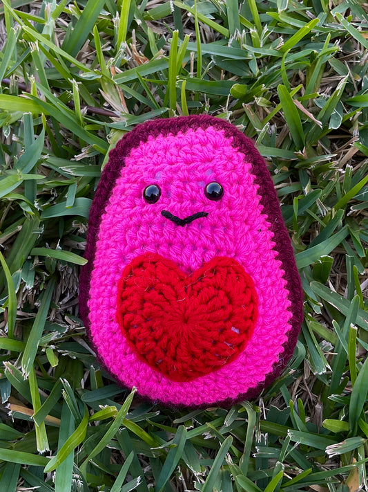 Crochet Valentine Avocados